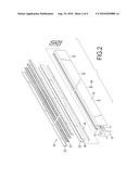 RAIL ASSEMBLY FOR A GLASS DOOR diagram and image