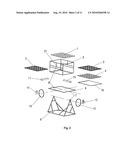 DEVICE FOR INCREASING THE LUMINOUS FLUX PER UNIT AREA WITH THE ABILITY TO REDUCE THE LIGHT-TAKING DISTANCE IN RESPECT TO THE OPPOSITE LIGHT SOURCE diagram and image