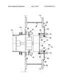 CLEANING DEVICE FOR THE FRAME OF A COKE OVEN RETORT diagram and image