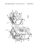 Cart and installation for treating biological liquid diagram and image