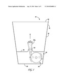 WASTE CONTAINER AND SEQUENTIAL LINER DEPLOYMENT METHOD diagram and image