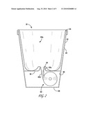 WASTE CONTAINER AND SEQUENTIAL LINER DEPLOYMENT METHOD diagram and image