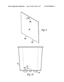 WASTE CONTAINER AND SEQUENTIAL LINER DEPLOYMENT METHOD diagram and image