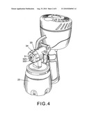 Nozzle assembly for spray guns diagram and image