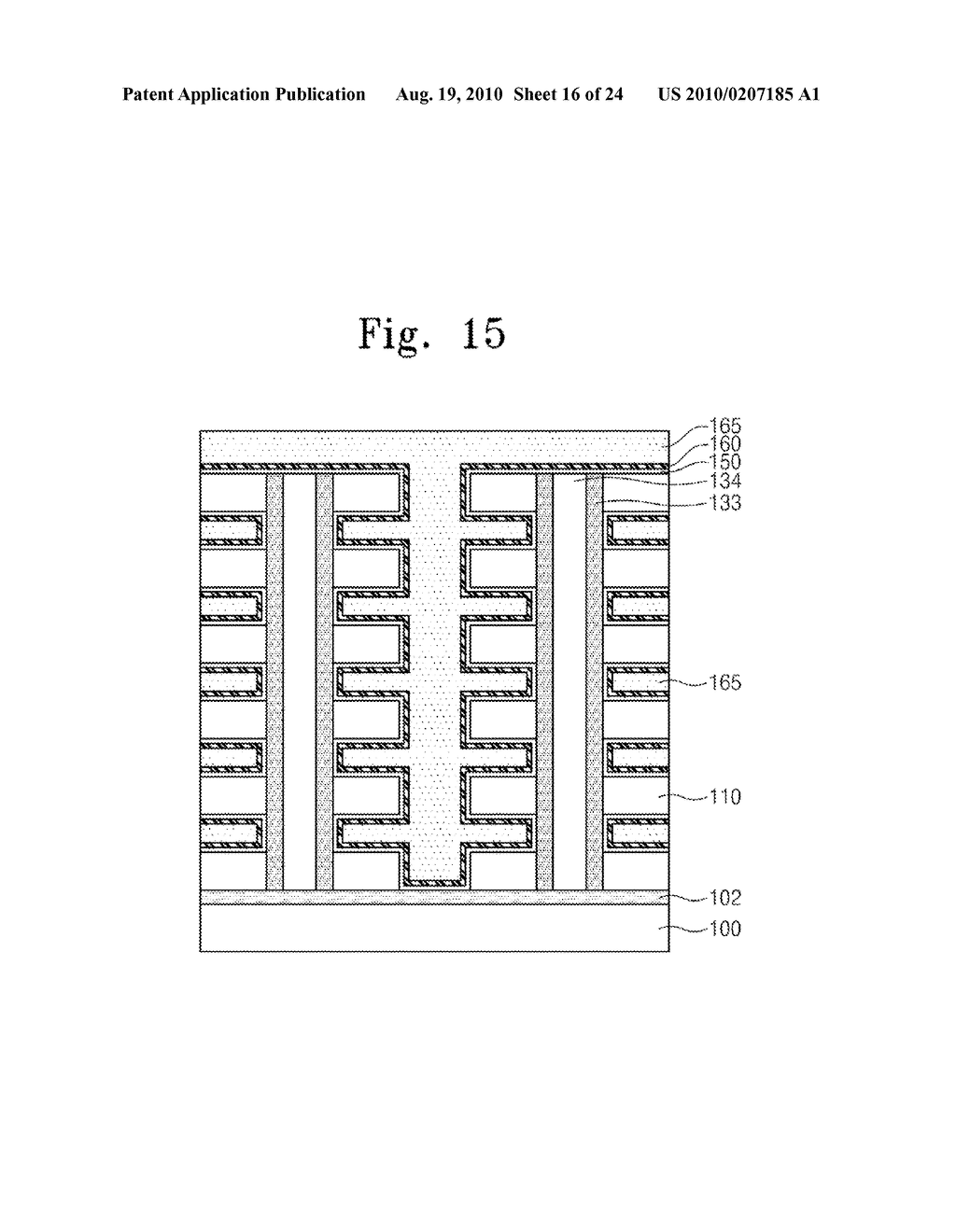 Nonvolatile Memory Device and Method of Manufacturing the Same - diagram, schematic, and image 17