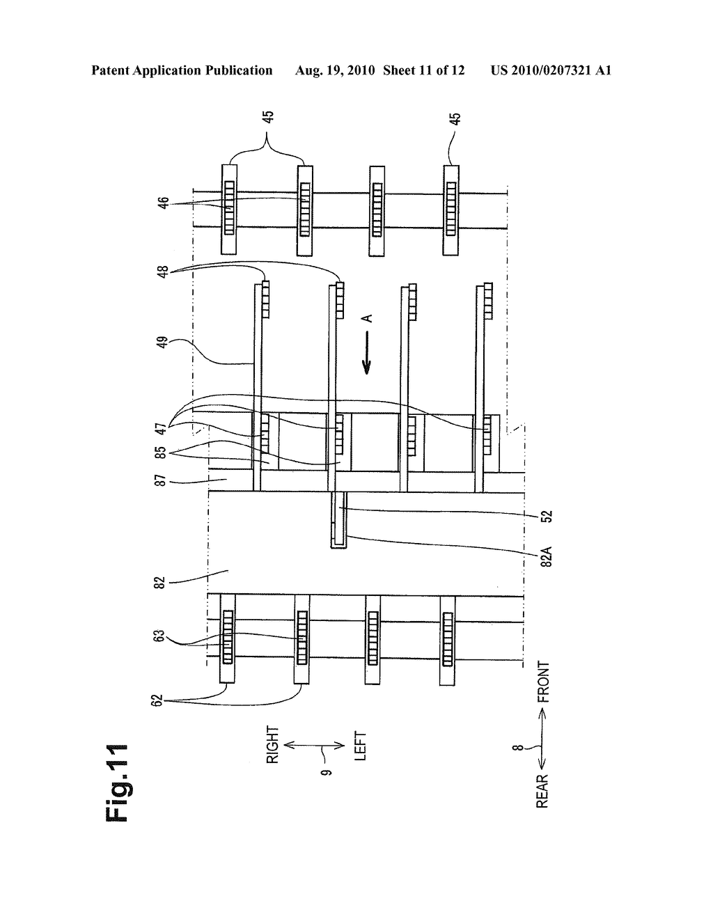 FEEDING DEVICE AND IMAGE RECORDING APPARATUS WITH THE FEEDING DEVICE - diagram, schematic, and image 12