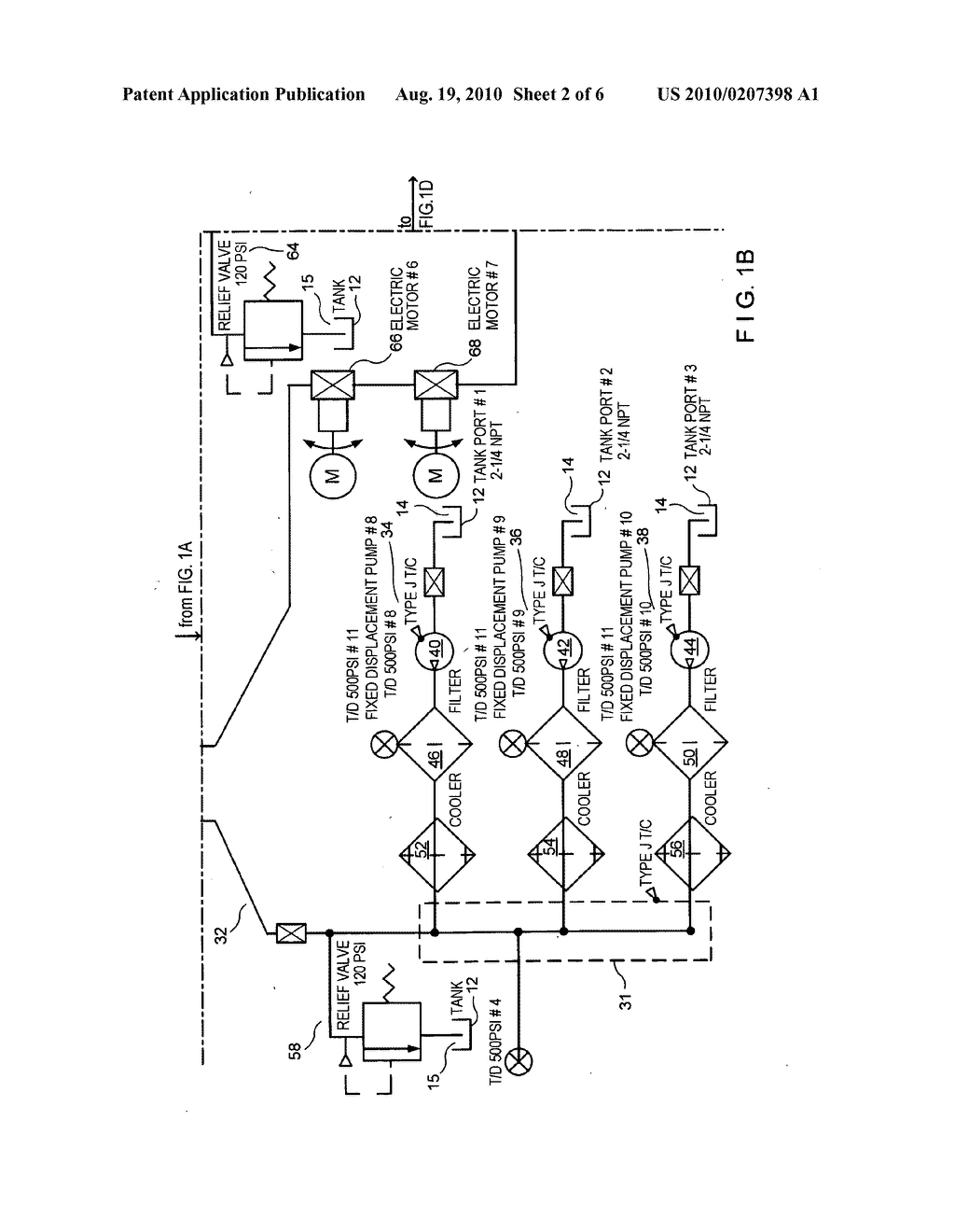 HYDRAULIC DRIVE TRAIN WITH ENERGY DISSIPATION FOR ELECTRICITY GENERATION - diagram, schematic, and image 03