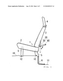 OPERATING LEVER OF VEHICULAR SEAT diagram and image