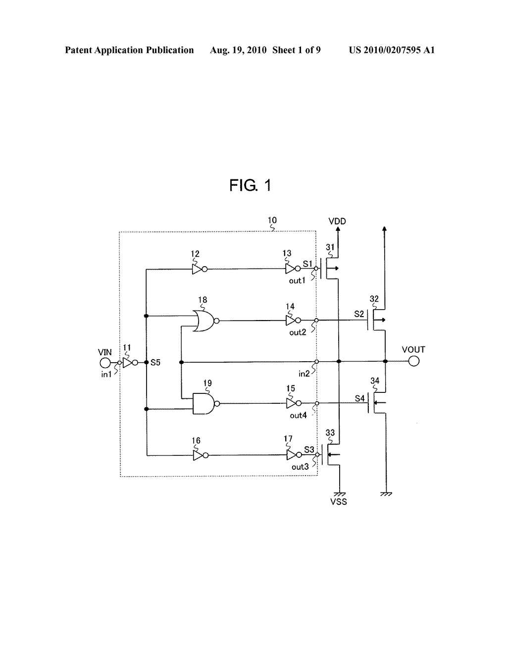 OUTPUT BUFFER CIRCUIT - diagram, schematic, and image 02