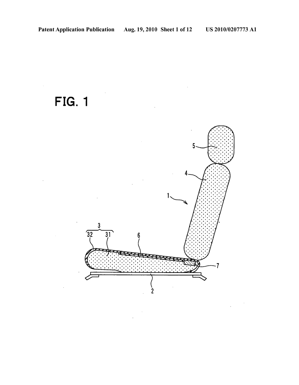 Seat having occupant detecting function and occupant detection device - diagram, schematic, and image 02
