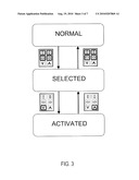 SECURE MAN-MACHINE INTERFACE FOR MANAGING GRAPHICAL OBJECTS ON A VIEWING SCREEN diagram and image