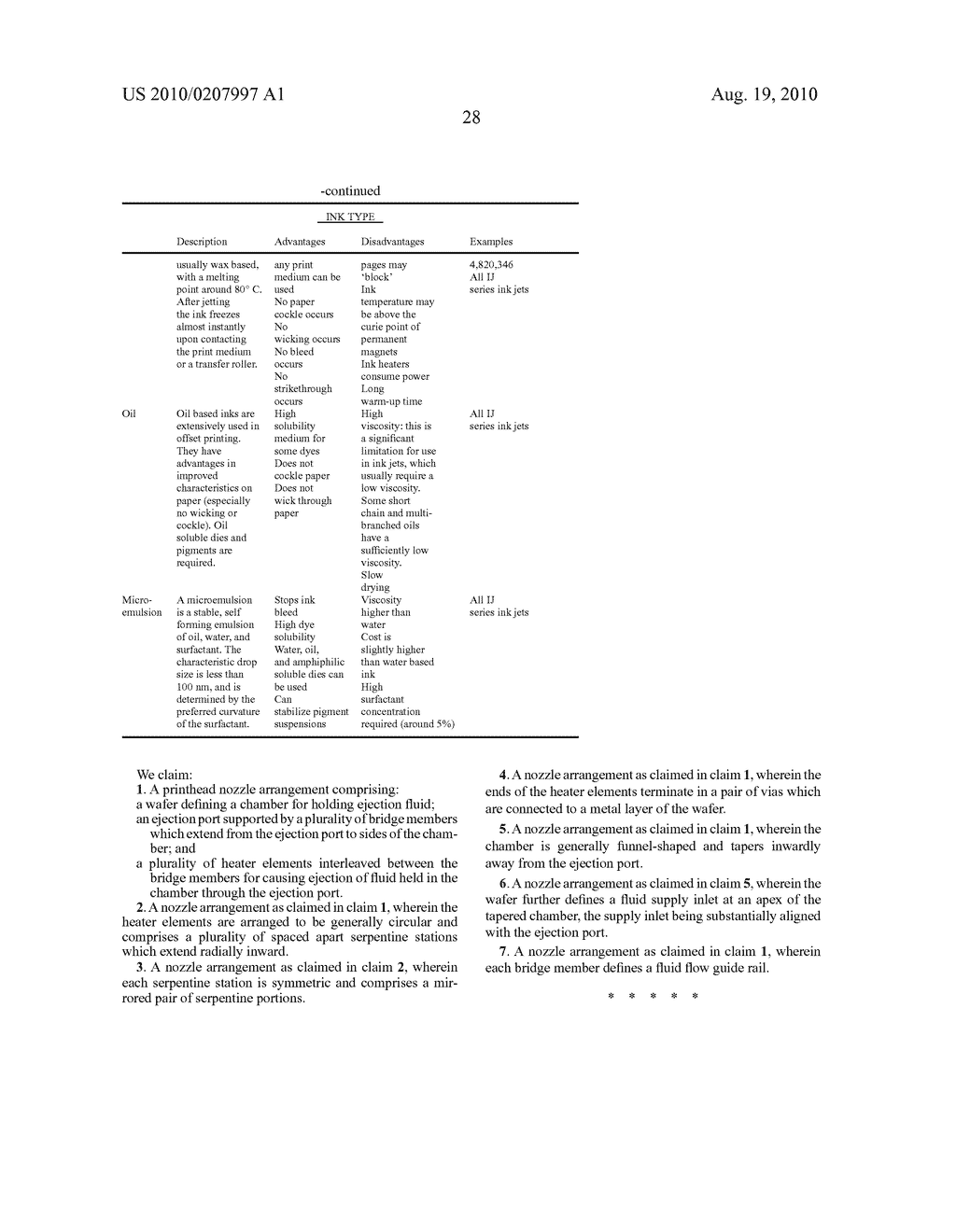 PRINTHEAD NOZZLE ARRANGEMENT HAVING INTERLEAVED HEATER ELEMENTS - diagram, schematic, and image 44