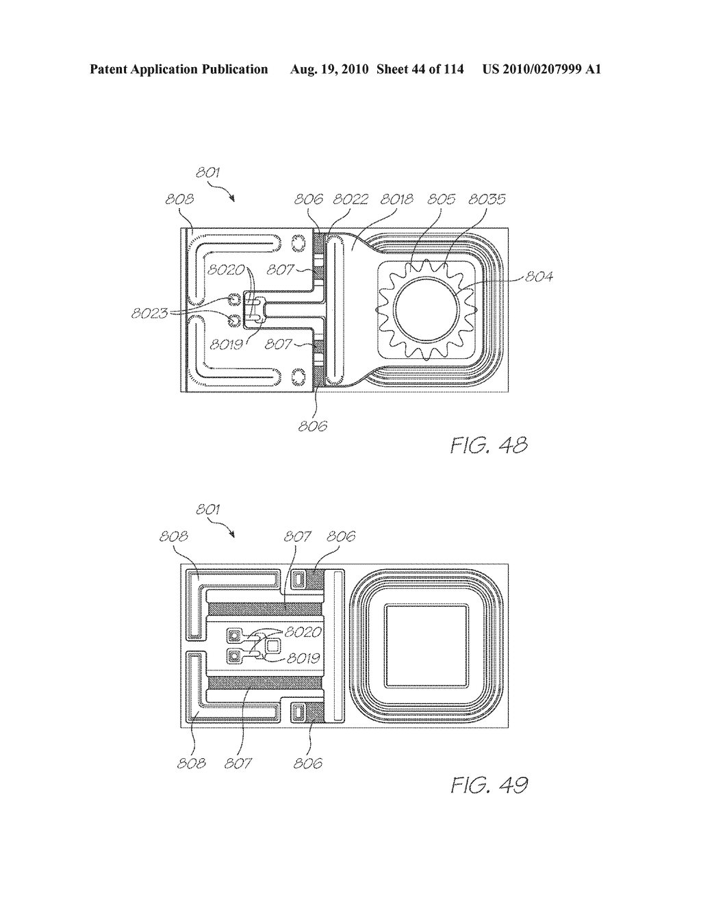 PAGEWIDTH PRINTHEAD ASSEMBLY WITH INK AND DATA DISTRIBUTION - diagram, schematic, and image 45