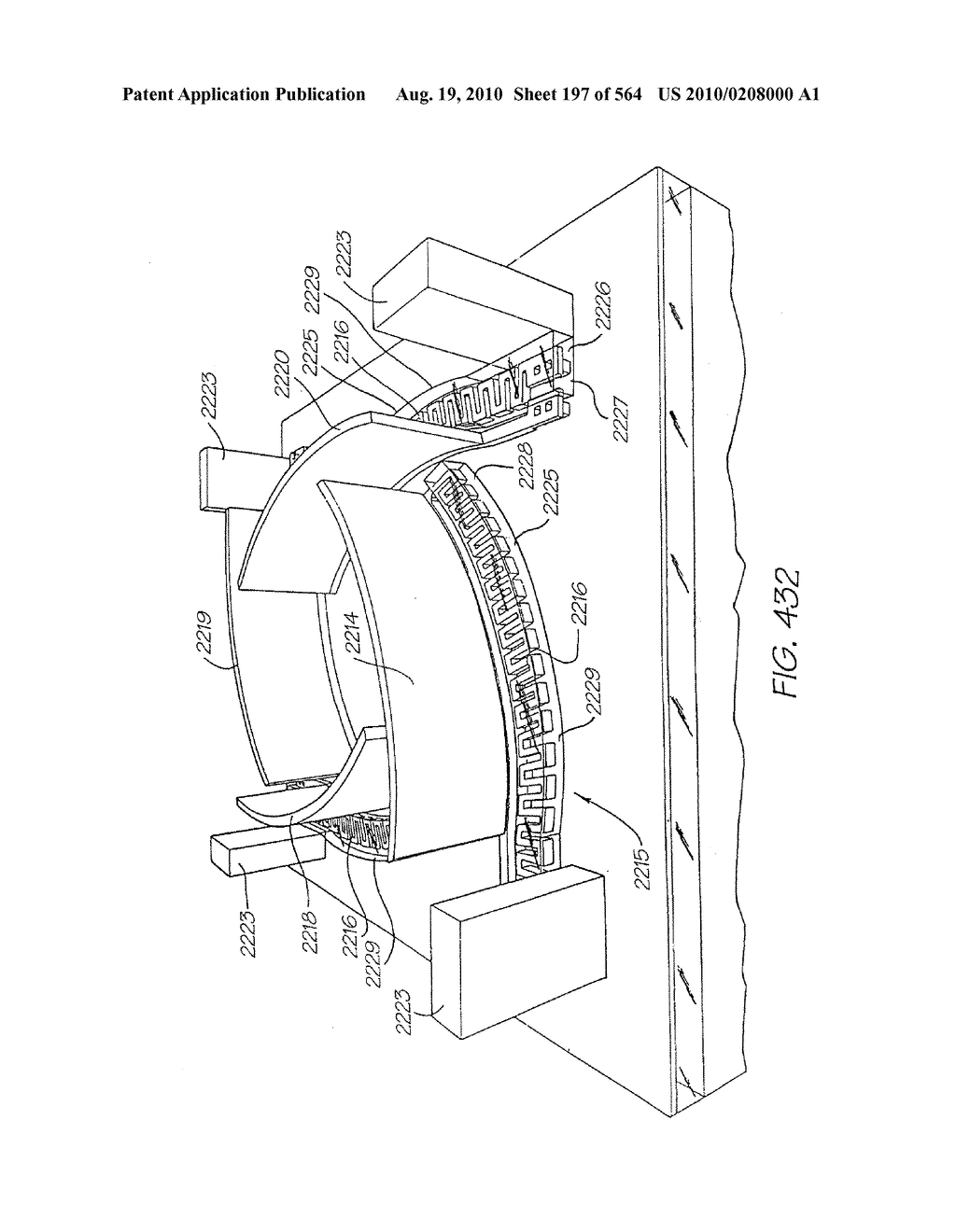 PRINTHEAD WITH HIGH DRAG NOZZLE CHAMBER INLETS - diagram, schematic, and image 198