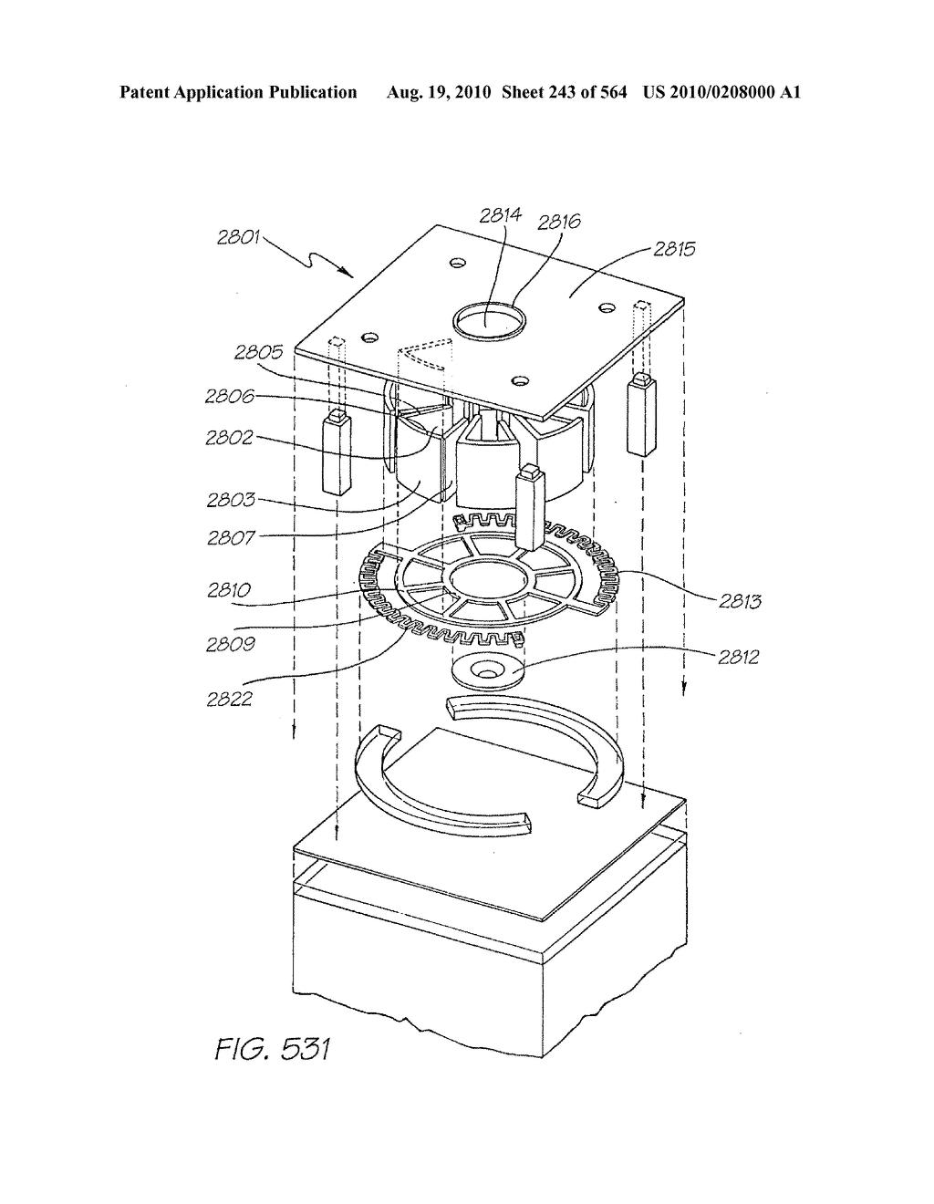 PRINTHEAD WITH HIGH DRAG NOZZLE CHAMBER INLETS - diagram, schematic, and image 244