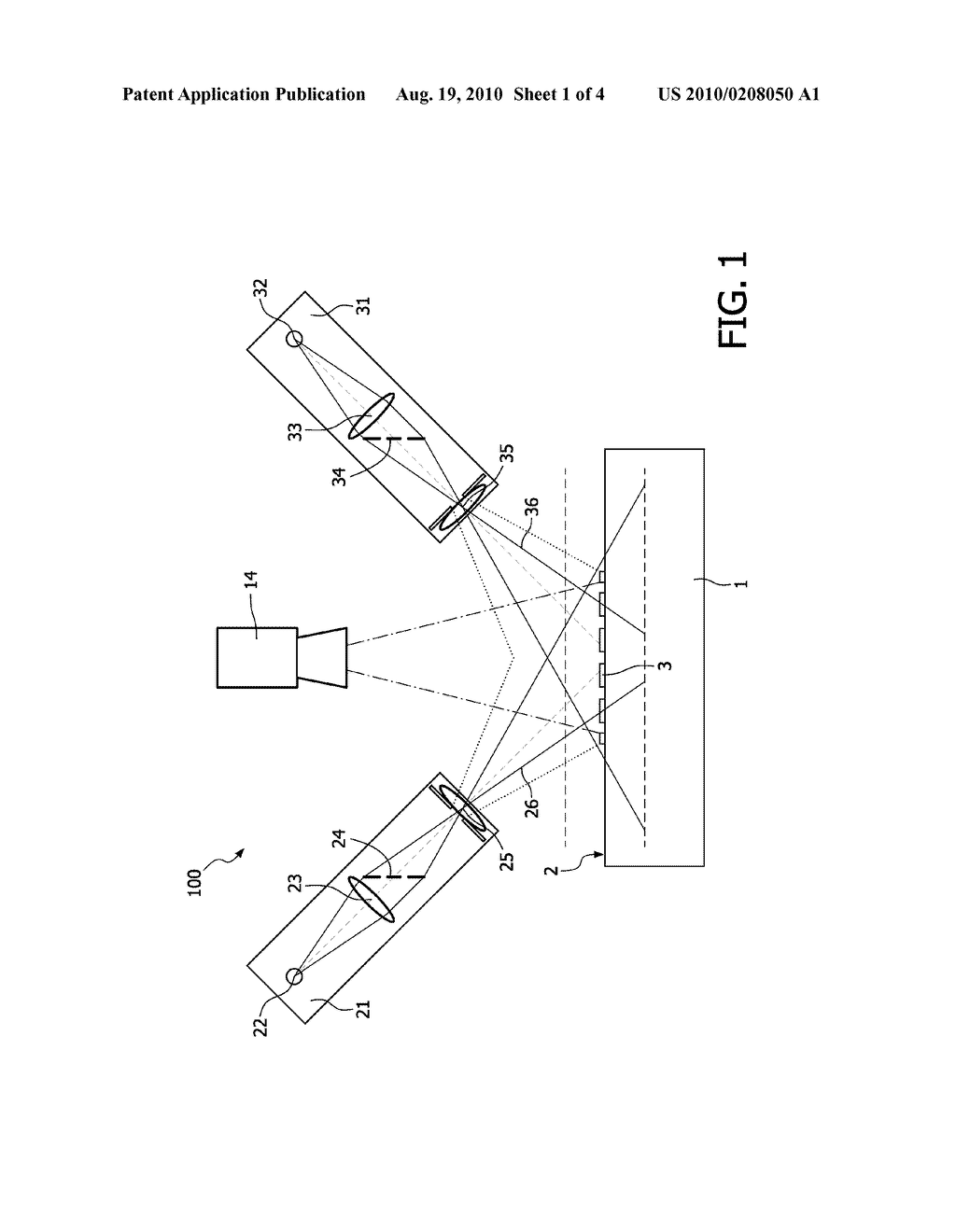 APPARATUS AND METHOD FOR OBSERVING THE SURFACE OF A SAMPLE - diagram, schematic, and image 02