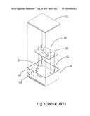 COMMUNICATION CHASSIS HEAT DISSIPATION STRUCTURE diagram and image