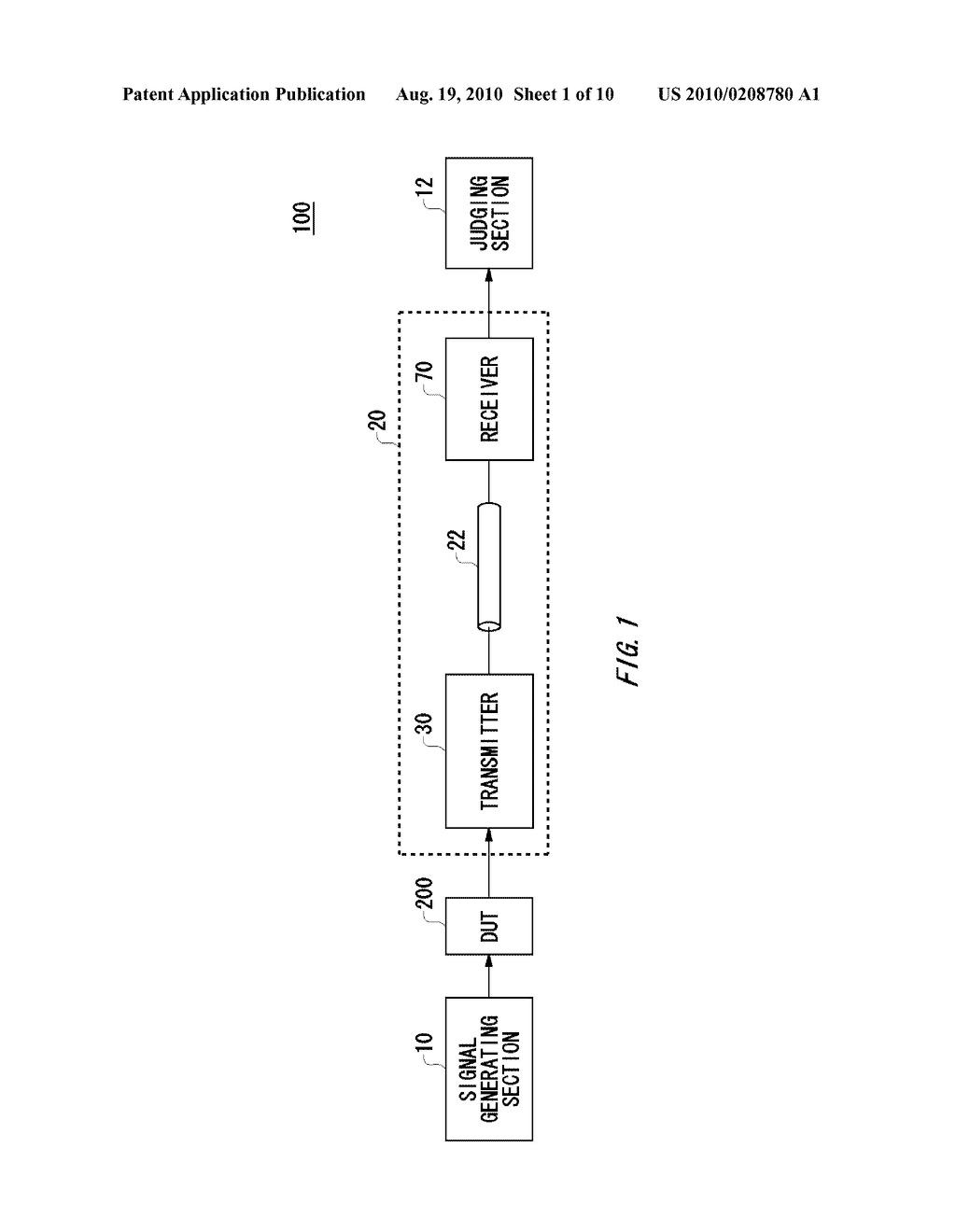 TRANSFER CIRCUIT, TRANSMITTER, RECEIVER AND TEST APPARATUS - diagram, schematic, and image 02