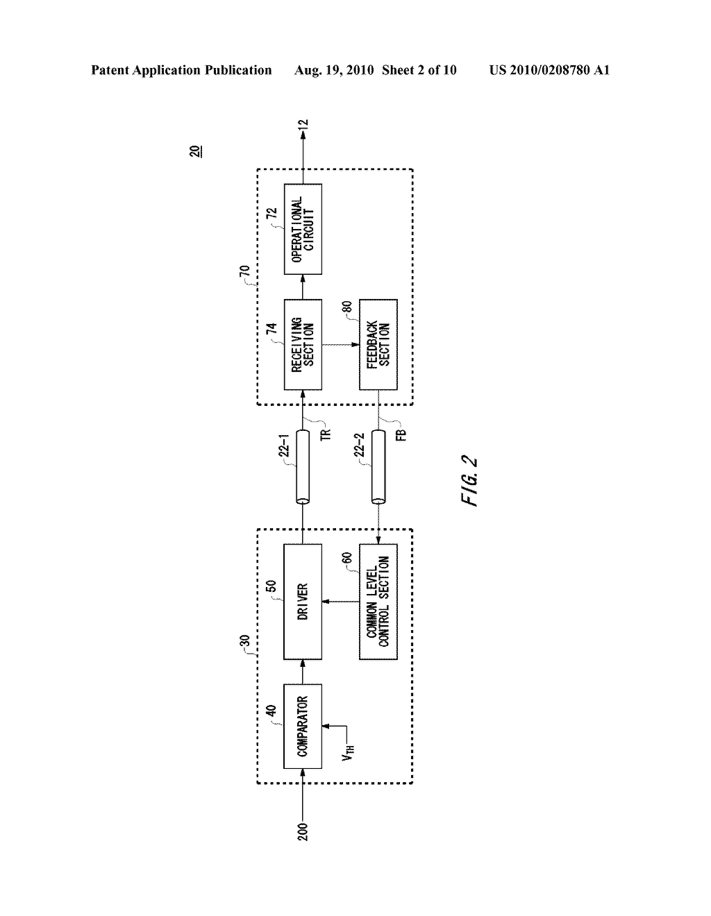 TRANSFER CIRCUIT, TRANSMITTER, RECEIVER AND TEST APPARATUS - diagram, schematic, and image 03