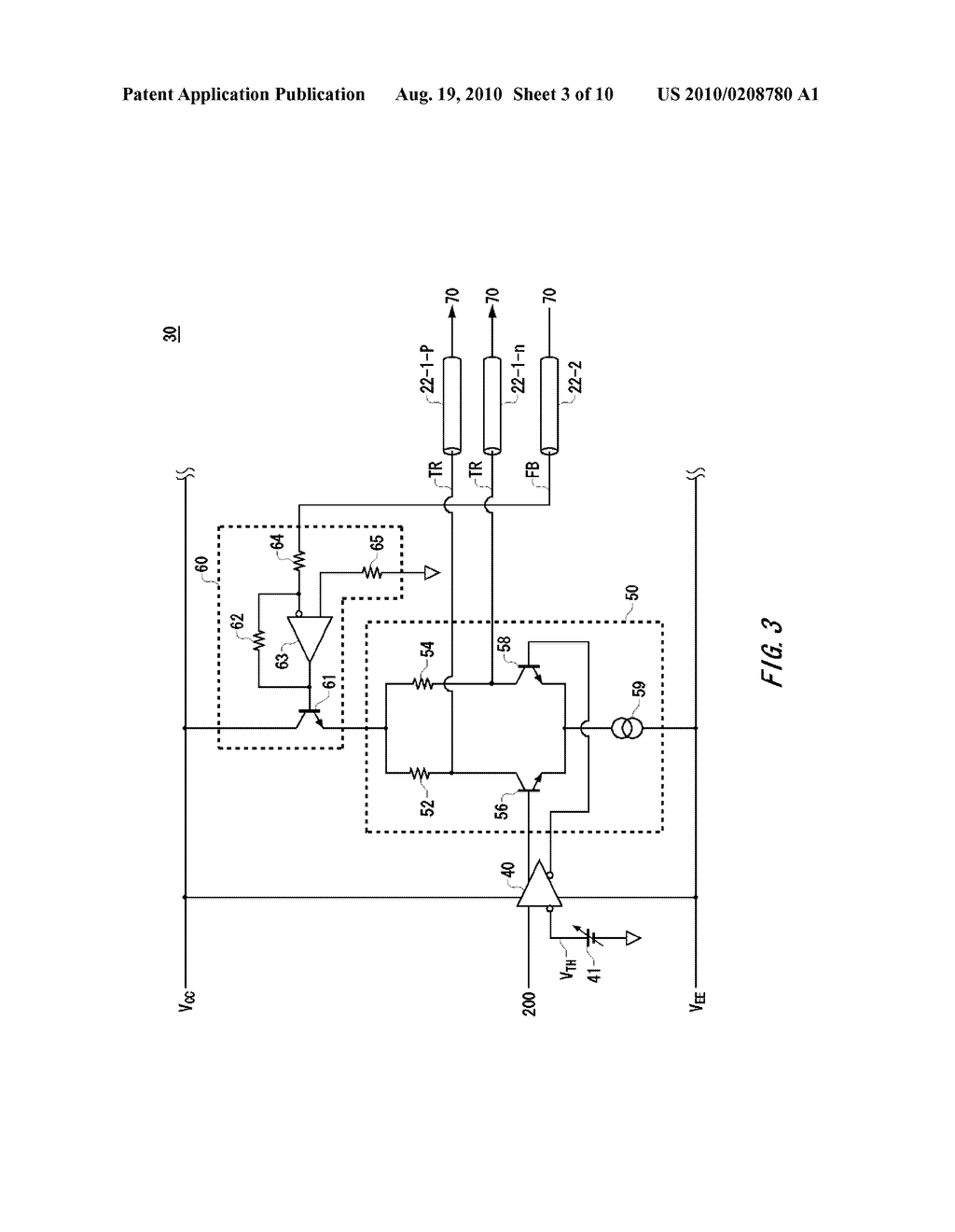 TRANSFER CIRCUIT, TRANSMITTER, RECEIVER AND TEST APPARATUS - diagram, schematic, and image 04