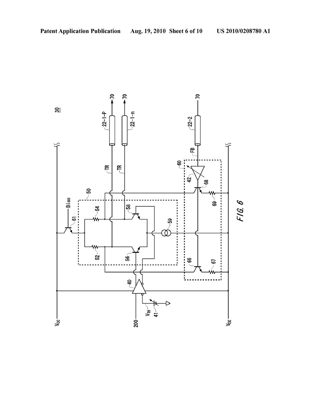 TRANSFER CIRCUIT, TRANSMITTER, RECEIVER AND TEST APPARATUS - diagram, schematic, and image 07