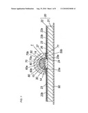 METHOD OF MOUNTING LED CHIP diagram and image