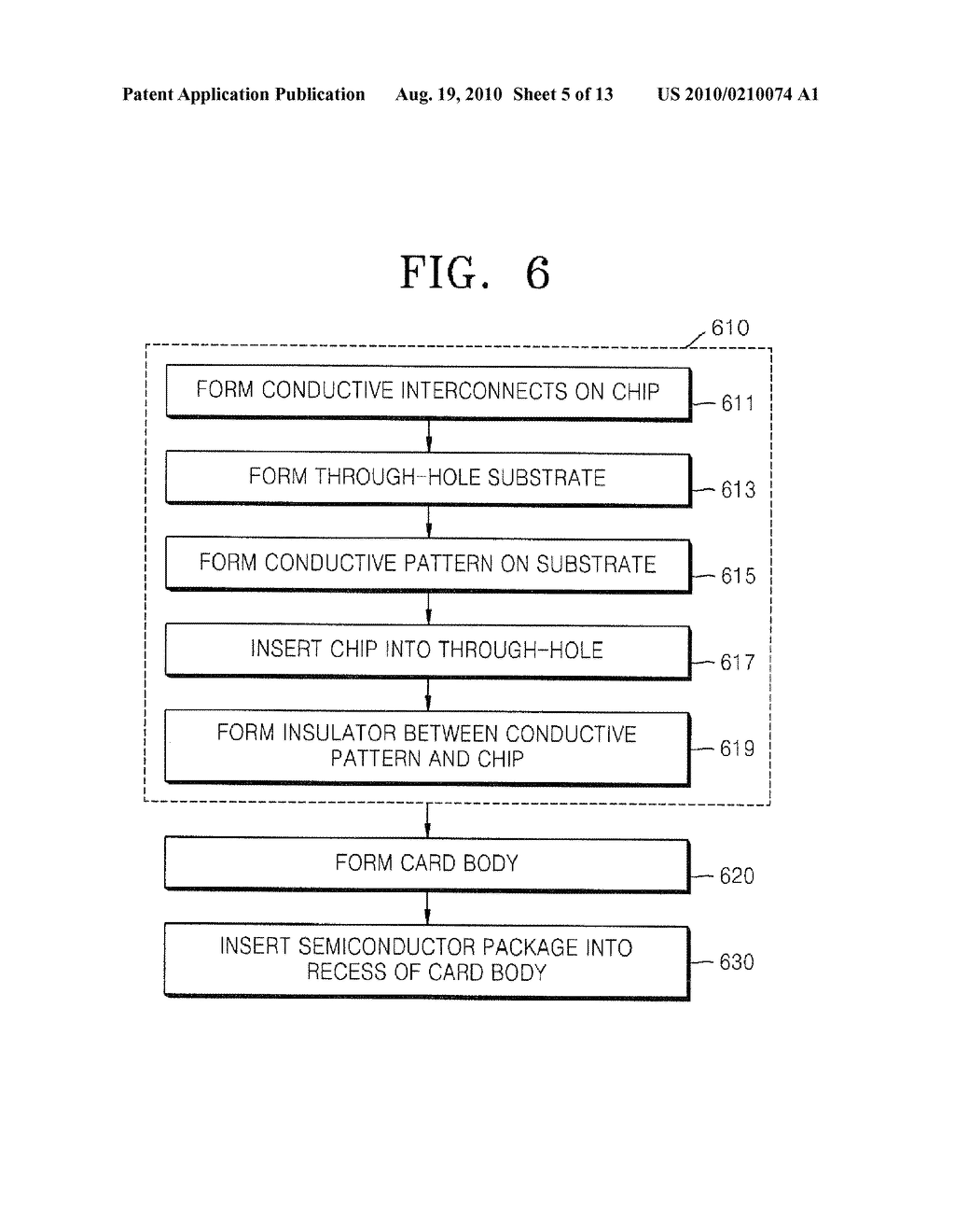 SEMICONDUCTOR PACKAGE, INTEGRATED CIRCUIT CARDS INCORPORATING THE SEMICONDUCTOR PACKAGE, AND METHOD OF MANUFACTURING THE SAME - diagram, schematic, and image 06