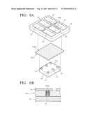 SEMICONDUCTOR PACKAGE, INTEGRATED CIRCUIT CARDS INCORPORATING THE SEMICONDUCTOR PACKAGE, AND METHOD OF MANUFACTURING THE SAME diagram and image