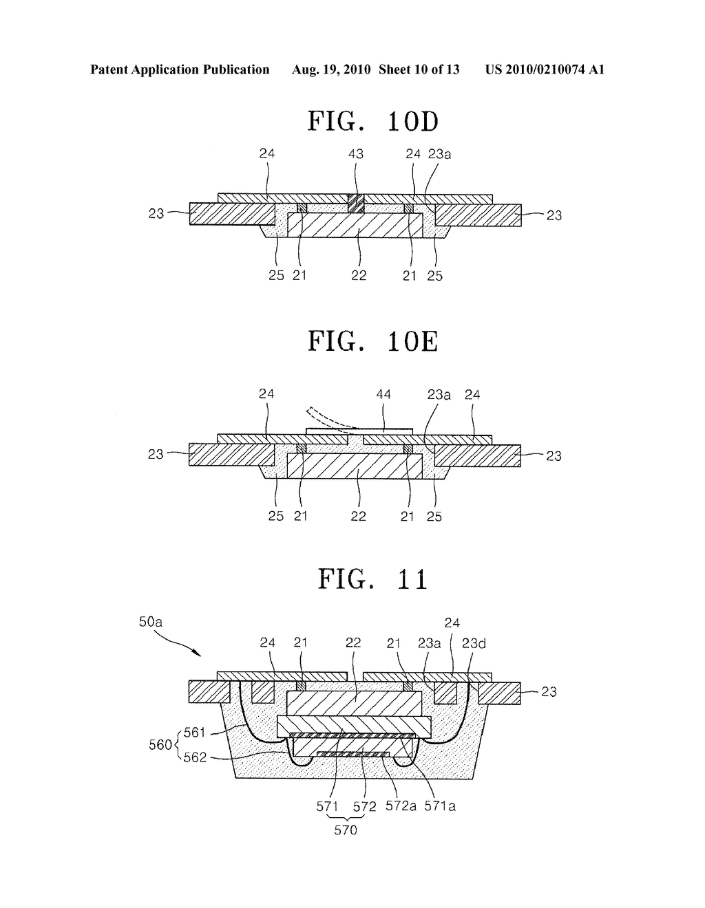 SEMICONDUCTOR PACKAGE, INTEGRATED CIRCUIT CARDS INCORPORATING THE SEMICONDUCTOR PACKAGE, AND METHOD OF MANUFACTURING THE SAME - diagram, schematic, and image 11