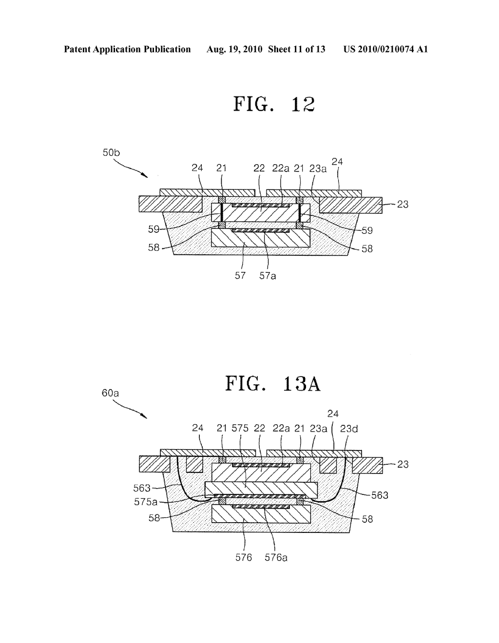 SEMICONDUCTOR PACKAGE, INTEGRATED CIRCUIT CARDS INCORPORATING THE SEMICONDUCTOR PACKAGE, AND METHOD OF MANUFACTURING THE SAME - diagram, schematic, and image 12