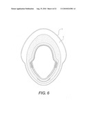 Integrated pole pad for sports support pole diagram and image