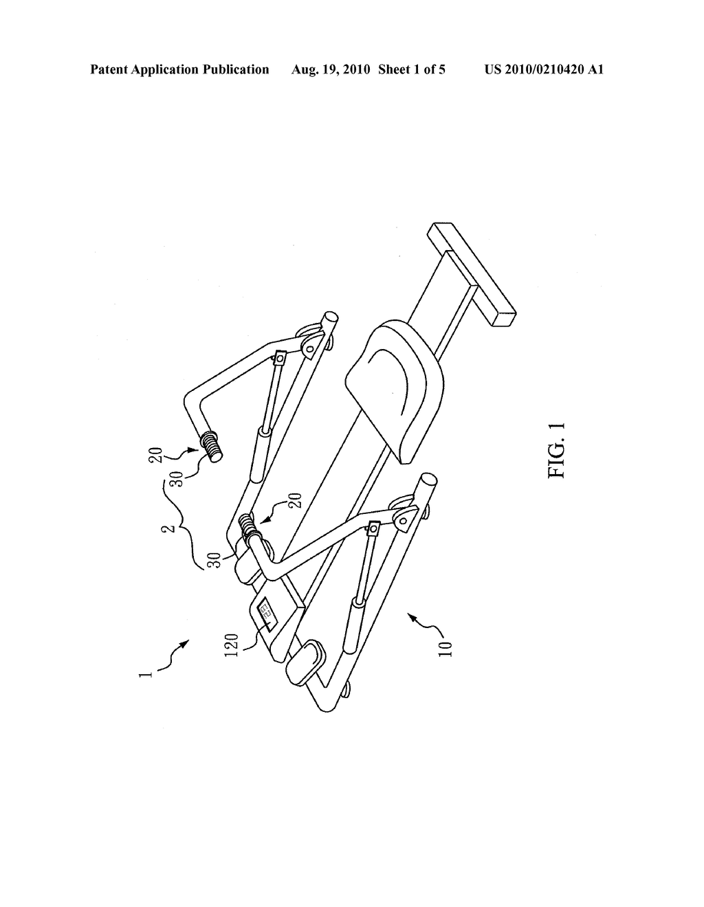 Exercise System and Physiological Information Sensing Device Thereof - diagram, schematic, and image 02