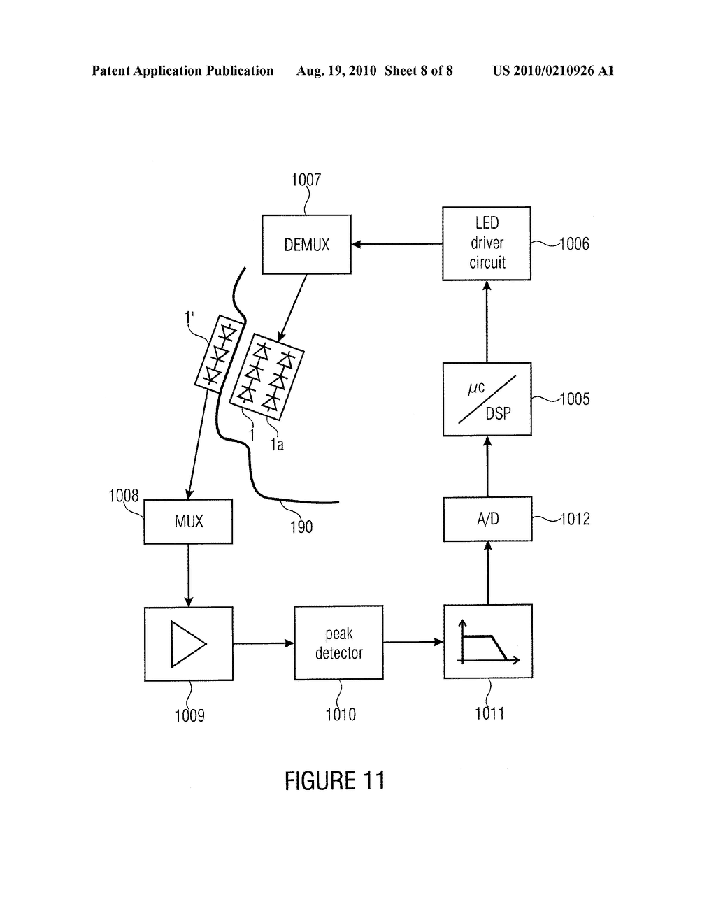 Apparatus and Method for Detecting at Least One Vital Parameter of a Person; Vital Parameter Detection System - diagram, schematic, and image 09
