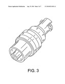 LUER-TYPE NEEDLE-FREE VALVE FITTING WITH BYPASS diagram and image