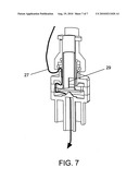 LUER-TYPE NEEDLE-FREE VALVE FITTING WITH BYPASS diagram and image