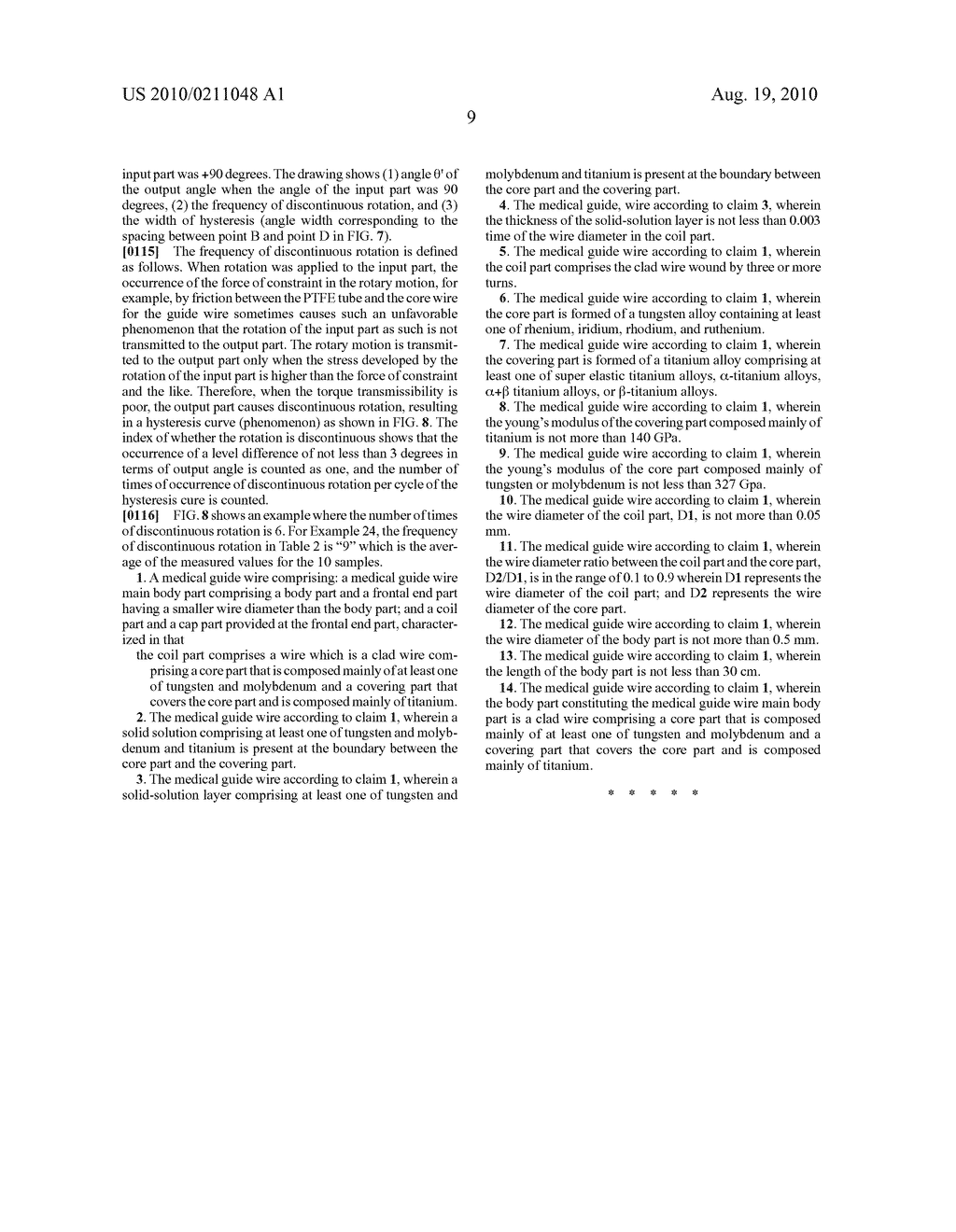 MEDICAL GUIDE WIRE - diagram, schematic, and image 13