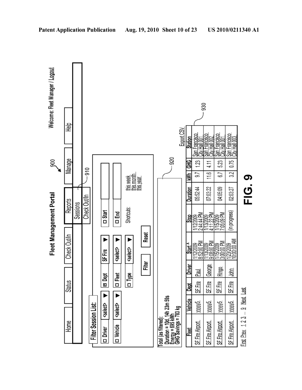 SYSTEM AND METHOD FOR MANAGING ELECTRIC VEHICLES - diagram, schematic, and image 11