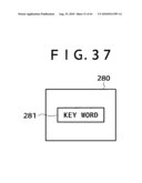 Information search system, information processing apparatus and method, and information search apparatus and method diagram and image