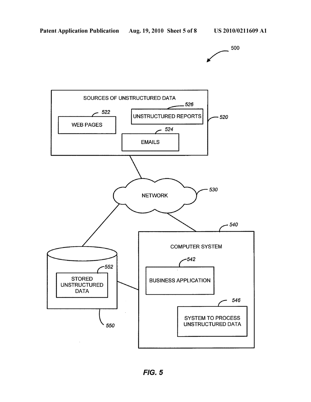 METHOD AND SYSTEM TO PROCESS UNSTRUCTURED DATA - diagram, schematic, and image 06