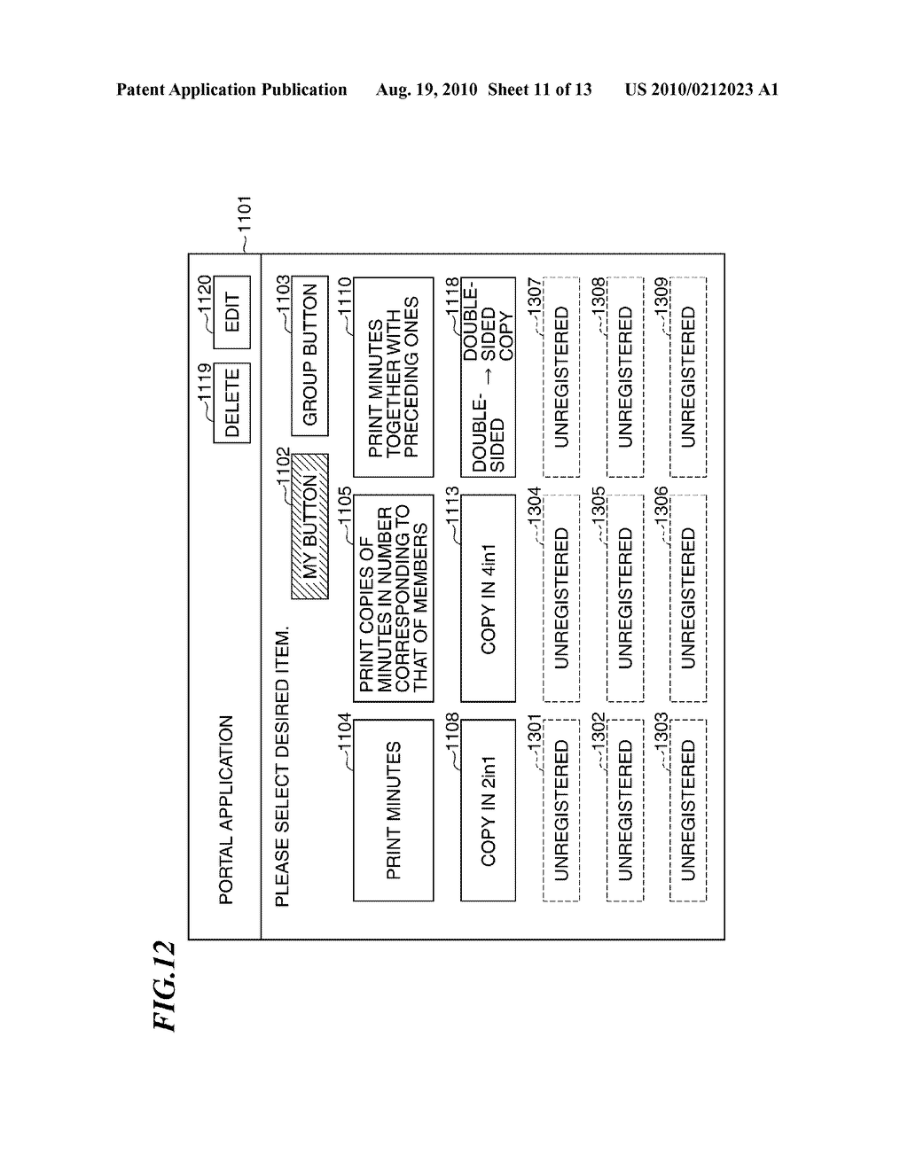 SHORTCUT MANAGEMENT UNIT AND METHOD, AND STORAGE MEDIUM - diagram, schematic, and image 12