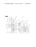 DRIVE DEVICE FOR A BENDING PRESS diagram and image