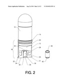 Drag minimizing projectile delivery system diagram and image