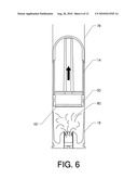 Drag minimizing projectile delivery system diagram and image