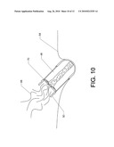 Drag minimizing projectile delivery system diagram and image