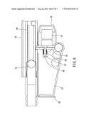 PAINTBALL FEEDING DEVICE OF PAINTBALL GUN diagram and image