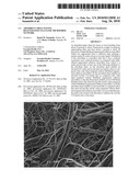 Absorbent sheet having regenerated cellulose microfiber network diagram and image