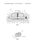 STABILIZER ASSEMBLIES WITH BEARING PAD LOCKING STRUCTURES AND TOOLS INCORPORATING SAME diagram and image