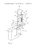 Door hinge and door arrangement diagram and image