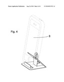 PORTABLE ELECTRONIC DEVICE STAND diagram and image