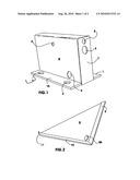 Cabinet leveling device diagram and image